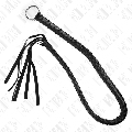 kink - snake whip with black hand ring 65 cm