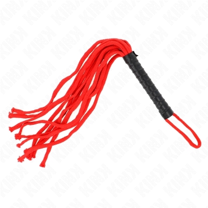 kink - lÁtigo de cuerda rojo 56 cm
