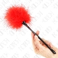 kink - red tickle feathers used for the bondage kit 27 cm