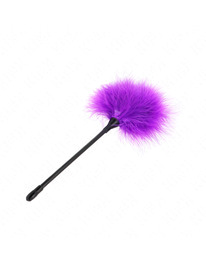 kink - plumas para cosquillas morado usado para el kit bondage 27 cm