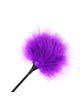 kink - plumas para cosquillas morado usado para el kit bondage 27 cm