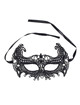 Queen Lingerie Lacey Mask Black