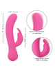 Calexotics First Time Rechargeable Rabbit Vibrator Pink