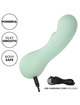 Calexotics Pacifica Bora Bora Turquoise Clitoral Stimulator