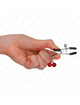 kink - double bell nipple clamp red 6 cm