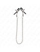 kink - pinzas para pezones con cadena de bolas 30 cm