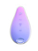 satisfyer - mermaid vibes estimulador vibrador violeta y rosa