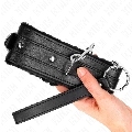 Coleira Kink Hila com Trela Preto