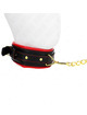 Kink - collar con correa esponja imitaciÓn cuero modelo 2 ajustable 37-54 cm x 3 cm
