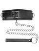 kink - necklace with sponge imitation leather strap model 3 adjustable 37-54 cm x 3 cm