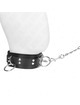 Kink - collar con correa 80 cm esclavitud 3 anillos 53 x 5 cm