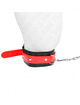kink - collar con correa 65 cm rojo ajustable 36-43 cm x 5 cm