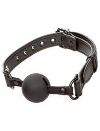 calexotics - nocturnal mordaza de bola silicona negro