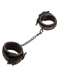 calexotics - nocturnal esposas cuero ajustable negro