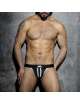 Jockstrap Addicted Stripe Fetish Black 500106