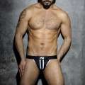 Jockstrap Addicted Stripe Fetish Preta