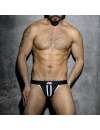 Jockstrap Addicted Stripe Fetish Preta,500106