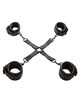 Calexotics - nocturnal hog tie connector cuero ajustable black
