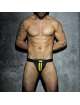 Jockstrap Addicted Stripe Fetish Black 500106