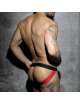 Jockstrap Addicted Stripe Fetish Black 500106