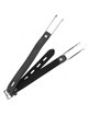 kink - metal hook gag 11.5 cm with leatherette strap adjustable 39-58 cm x 2 cm