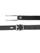 kink - mordaza gancho de metal 11.5 cm con correa de polipiel ajustable 39-58 cm x 2 cm