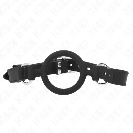 Mordaça Kink O Ring Silicone Preto