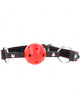 Kink - mordaza de bola 4.5 cm roja dura hueca modelo 2 65 x 2.5 cm