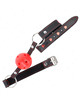 Kink - mordaza de bola 4.5 cm roja dura hueca modelo 2 65 x 2.5 cm