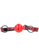 kink - diamond pattern ball 4.5 cm gag model 1 64.5 cm adjustable 42-60 cm