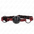 kink - diamond pattern ball 4.5 cm gag model 2 64.5 cm adjustable 42-60 cm