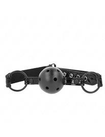 kink - mordaza de bola 4.5 cm con patrÓn de diamante modelo 3 64.5 cm ajustable 42- 60 cm