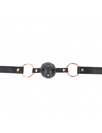 kink - mordaza de bola 4 cm de tpe premium 60 x 2 cm