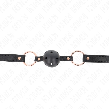 kink - mordaza de bola 4 cm de tpe premium 60 x 2 cm