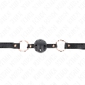 kink - mordaza de bola 4 cm de tpe premium 60 x 2 cm