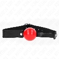 kink - soft tpe ball 4 cm gag model 1 66 x 2.5 cm adjustable 41-61 cm