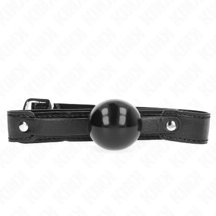 kink - mordaza de bola 4 cm suave de tpe modelo 2 65 x 2.5 cm