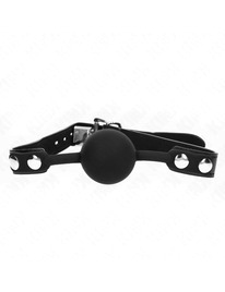 Mordaça Kink Gal Silicone Preto