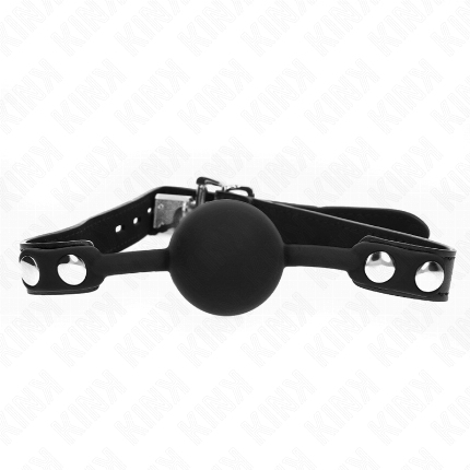 Mordaça Kink Gal Silicone Preto