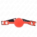 Mordaça Kink Gil Silicone Vermelho