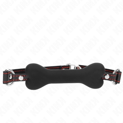 Mordaça Kink Bones Silicone Preto