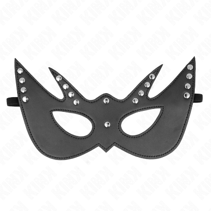 kink - bat mask with rivets 23 x 15 cm