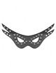 kink - sexy leatherette mask model 1 27 x 13 cm