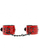 kink - muÑequeras rojo oscuro 23 x 5 cm