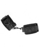 kink - muÑequeras de encaje y neopreno ajustable negro 20-29 cm x 5 cm