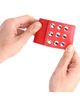 kink - muÑequeras con cierre a presiÓn ajustable rojo 19-24 cm x 5.5 cm