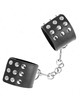 kink - muÑequeras con cierre a presiÓn ajustable negro 19-24 cm x 5.5 cm