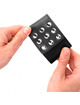 kink - muÑequeras con cierre a presiÓn ajustable negro 19-24 cm x 5.5 cm