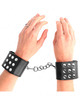 kink - muÑequeras con cierre a presiÓn ajustable negro 19-24 cm x 5.5 cm