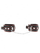 kink - small wrist restraints black with red lining adjustable 14-24 cm x 3.5 cm